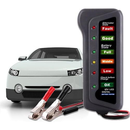 Car Vehicle Battery Tester Automotive Charging Cranking Analyzer Diagnostic Tool car accessories