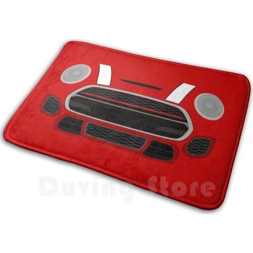 White Italian Job Mat Rug Carpet Anti-Slip Floor Mats Bedroom Mini Jcw Mini John Cooper Works John Cooper Jcw German English