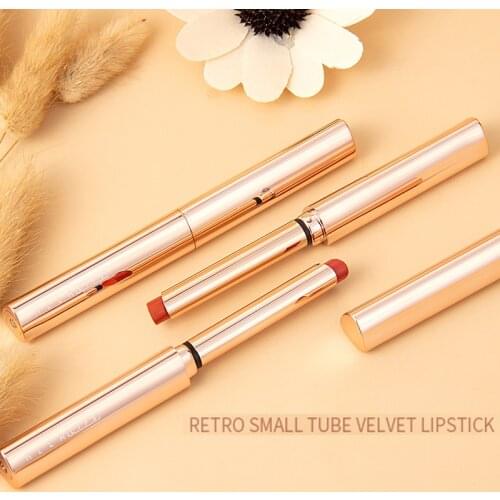 Lipstick Lasting Lip Gloss Waterproof 5 Color Lip Makeup Lipstick Matte Lip Makeup Lightweight Makeup Tool