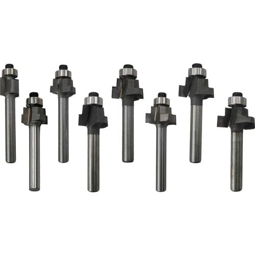 Carbon Steel Woodworking Guitar Edging Inlay Slot Tool Trimming Machine Guitar Milling Cutter