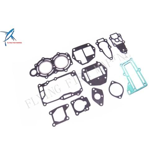 Outboard Engine Complete Seal Gaskets Kit for Mercury Marine 2-Stroke 6HP 8HP 9.8HP Boat Motor