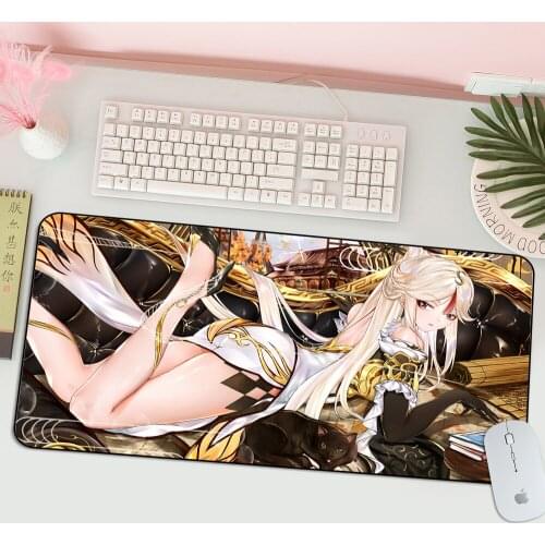 Genshin Impact Ningguang Rubber Pad to Mouse Game Gaming Mouse Pad gamer Large Deak Mat 800x400mm Animation Products Gifts