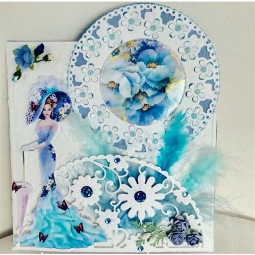 3D flower Metal Cutting Dies Stencil Scrapbooking Photo Album Card Paper Embossing Craft DIY