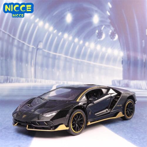Nicce Balance 1:24 In League Car Sportive Diecast Sound Model & Light Pull Back Car Toy For Childrens Hot Wheel LP770