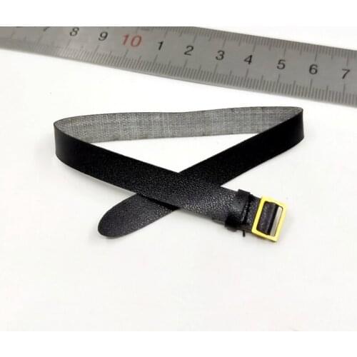 In Stock 1/6th UD9004 Russia Special Soldier Combat War Black Waist Belt Model For Usual 12 inch Doll Action Figure