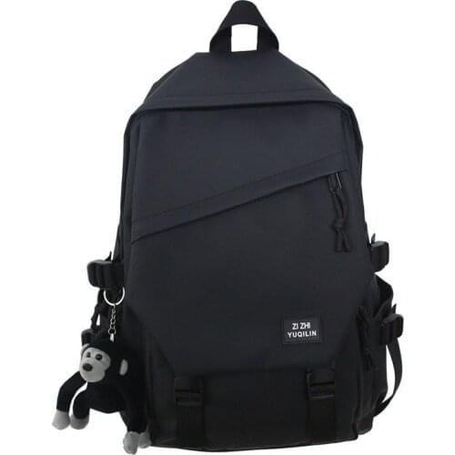 2020 Fashion Large capacity waterproof Oxford cloth Women backpack Multiple pocket unisex Travel bag School bag for senior stud