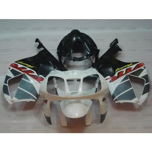 For Honda VTR1000 RR 2000 - 2006 Fairings RTV1000R RC51 03 04 Body Kits RC51 SP1 SP2 03 04 Black White Bodywork