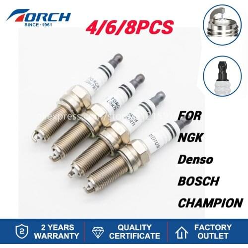 Genuine Automobile Iridium Spark Candles TORCH LDK7RTI Fit for Car CHERY NGK LZKR6AI-10G BOSCH YR6NPP332 Denso VXUH22