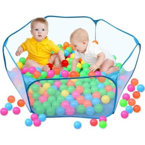 Ocean Ball Pit Pool Toy Tent Play House Transparent Gauze Foldable Portable Indoor Toys Tents For Children Kids Girl Baby
