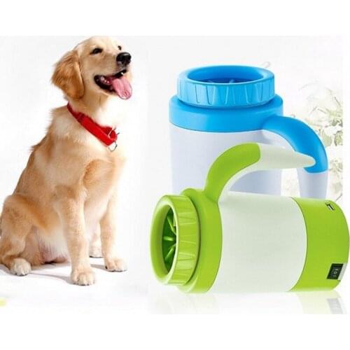Pet Cleaning Cup Quickly Wash USB Charging Low Noise Cat Dog Foot Washer Paw Cleaner 3.7V Automatic Electric Pet Cleaner Bucket