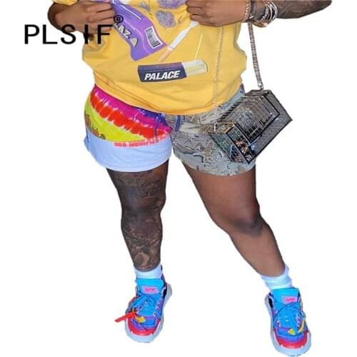 Женские вечерние шорты PLSIF China At AliExpress