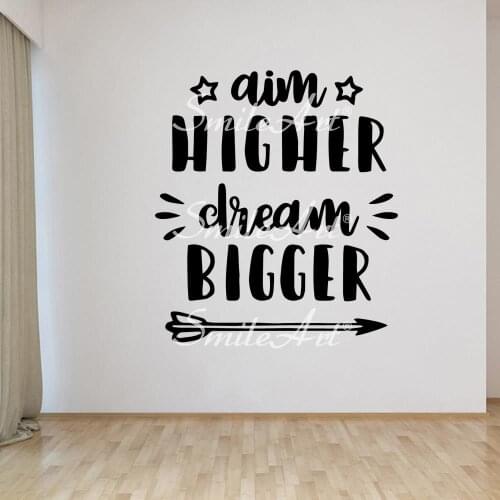 Drop Shipping Phrases Nursery Wall Stickers Vinyl Art Decals For Kids Rooms Home Decor Wall Art MURAL Drop Shipping