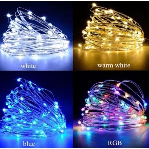 LED Solar Garden Light Outdoor 15M/10M/5M Waterproof Solar Garland String Light For Holiday Christmas Decoration LED Lamp