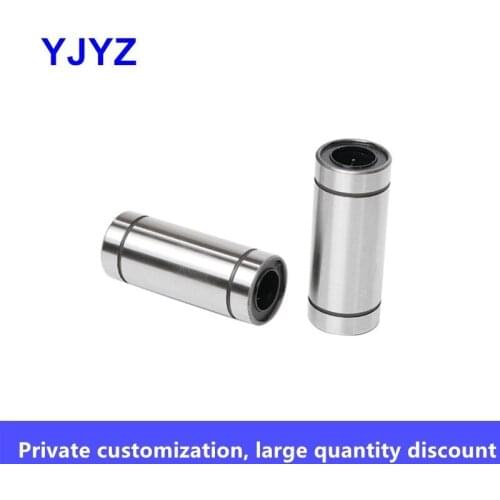 Lengthened optical axis linear motion bearing and anti-rust plating extended optical axis linear motion bearing LM6 8 10 LUU