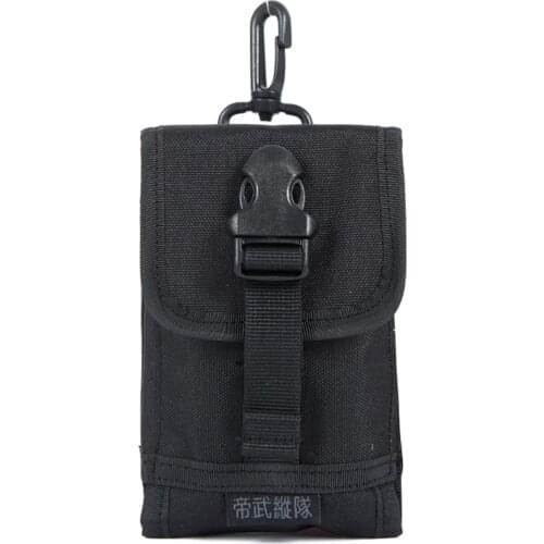 High Quality Men Hip Bum Fanny Waist Pack Bag Purse Camouflage Travel Riding 1000D Nylon Hook Cell/Mobile Phone Case Belt Bag