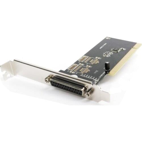 1Port I/O 25pin Parallel LPT Card PCI Expansion Card Adapter PCI to Parallel 25pin DB25 Printer Port Controller Card 1pcs/lot