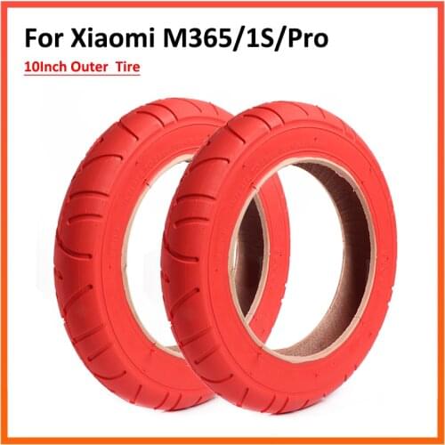 10 Inch Outer Tube Tire for Xiaomi M365 Electric Scooter Balance Cantilever Type Large Size Remodel Modified Upgrade Tires