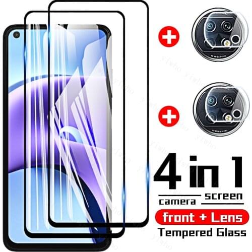 4 IN 1 Redmi Note 9T Glass Camera Redmi Note 9S Protective Glass for Xiaomi Redimi Note 9-Pro Screen Protector + Camera Film