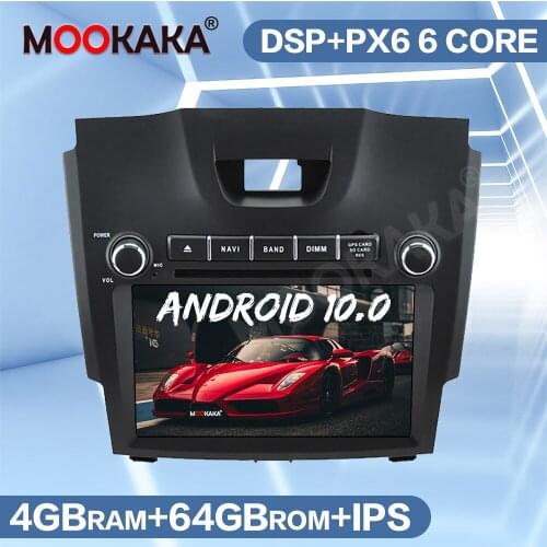 Android 10 64G Car DVD Player Multimedia Radio For Chevrolet TRAILBLAZER Holden S10 ISUZU D-MAX Colorado 2015+ GPS Navigation 4G