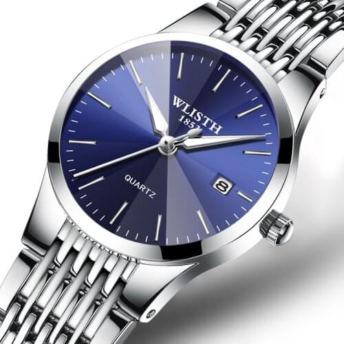 WLISTH Relogio Masculino Top Brand Luxury Mens Watches Waterproof Business Watches Man Quartz Ultra-thin Wrist Watch Male Clock