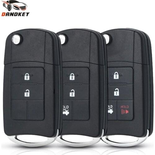 Dandkey 10pcs 2/3/4 Buttons For TOYOTA Reiz Corolla Camry RAV4 Modified Flip Remote Key Shell Case Replacement Fob TOY43 Blade