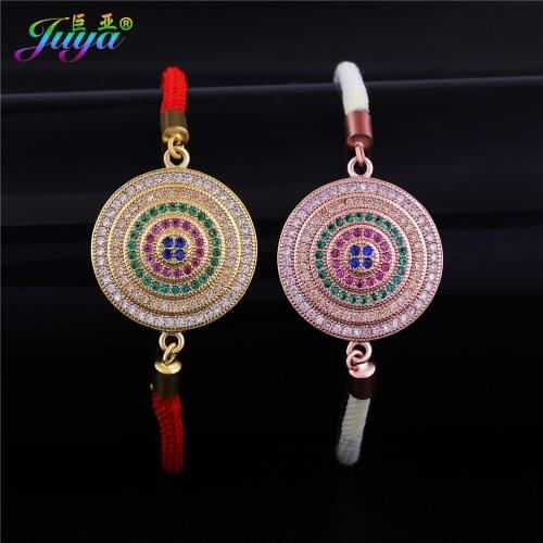 EID Mubarak Gift Jewelry Micro Pave Zircon Gold//Rose Gold Bracelets Allahs Gift For Imam Muslim Women Men Charm Bracelet