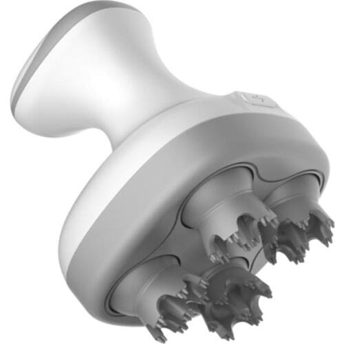 Electric Head Massager Wireless Scalp Massager Waterproof Body Massage Health Care Shoulder Neck Deep Tissue Kneading Massage