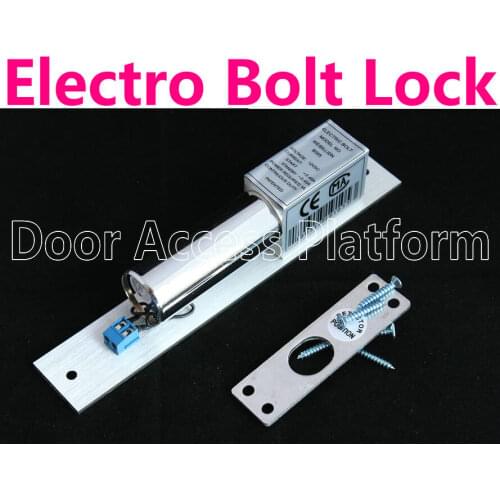 Electric Access control bolt lock Electric Drop Bolt Lock for access control system, Door Inside Bolt part bracket home safe kit