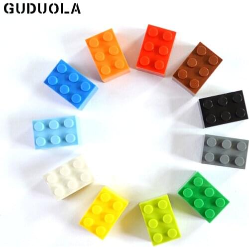 Brick 2x3 High Particles Small Building Blocks DIY Toys Compatible All Brands 3002 MOC Toys Gift 52 pcs/lot
