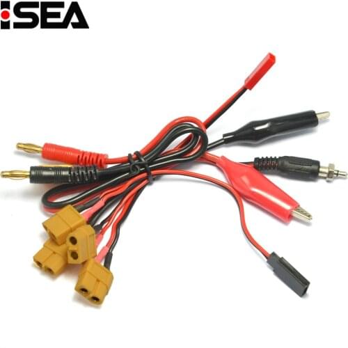 HTRC Charge Cables Set With XT60 Connector for Lipo RC Charger HTRC IMAX B6 B6AC B6 V2