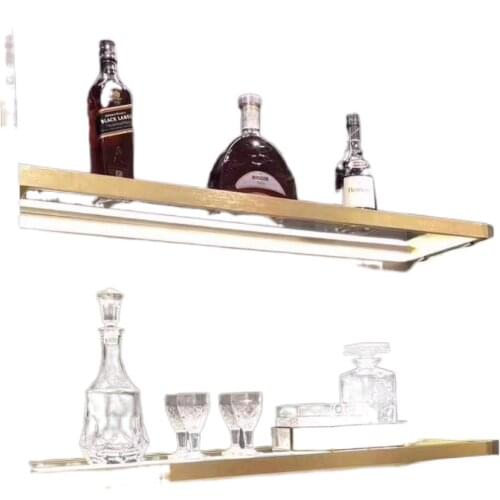 Wireless charging LIGHT aluminum laminate glass wine bottle rack wardrobe cabinets Ceiling lighting lamp housing sensor separato