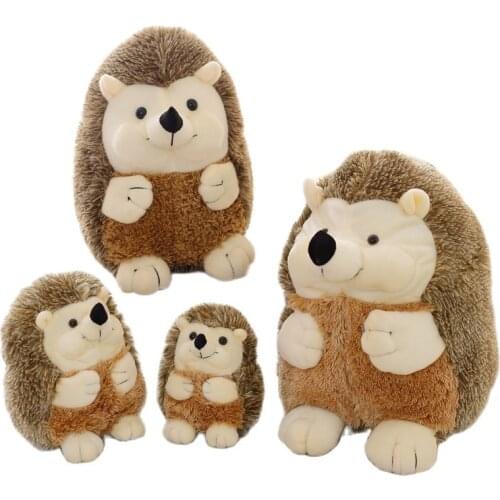 Cute hedgehog doll cute little hedgehog stuffed toy plush hedgehog doll childrens Playmate childrens gift Christmas gift