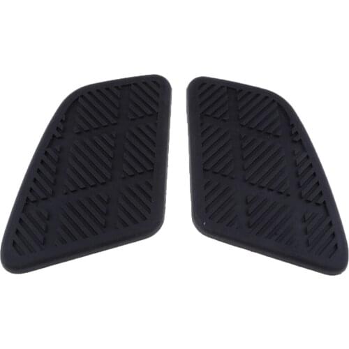 Soft Rubber Tank Traction Gas Pad Knee Fuel Side Grips Protector for Harley