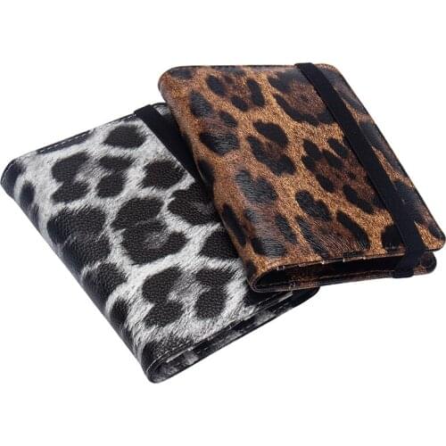 Fashion New Leopard PU Leather Passport Cover Case With Multiple Card Holders Travel Document Organizer Passport Wallet Holders