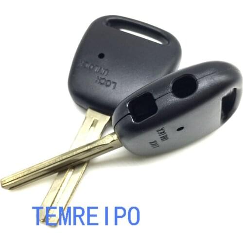 20pcs/lot Remote Key Shell Fit For TOYOTA 2 Side Button Key Case Blade TOY40 Uncut Blade