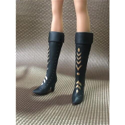 Original Babi Doll Shoes for 1/6 Dolls Fashion Female Doll High-heels Boots Casual Shoes Ice skates Dolls Accessories