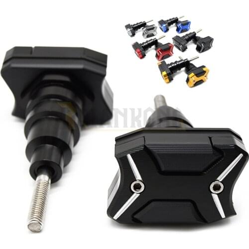 Motorcycle Frame Crash Pads Engine Case Sliders Protector For Benelli bn300 bn600 tnt300 tnt600 tnt899 for Benelli logo