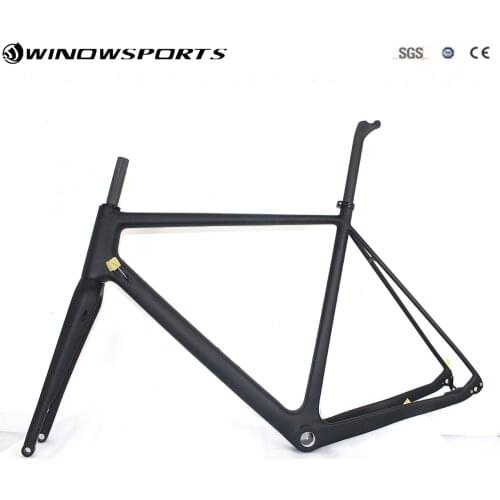 Carbon Road MTB Gravel Bike Frame 142*12 Full Carbon Gravel Bicycle Frame Disc Road Bike Frameset