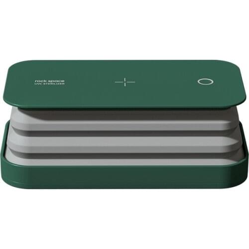 UV Light Mobile Phone Cell Ultraviolet Disinfector Box Wireless Charging multi-function Mask Box Sterilizer