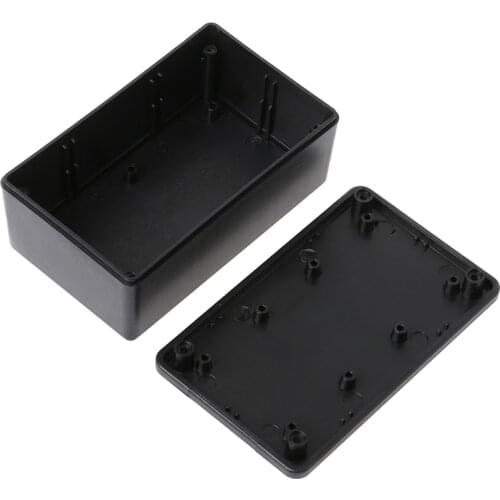 Waterproof ABS Plastic Electronic Enclosure Project Box Case Black 105x64x40mm