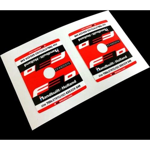 Air Nozzle Bicycle Valve Hole Stickers Road Wheelset Stickers Carbon Wheel Rim for Custom Fastforward FFWD F3d