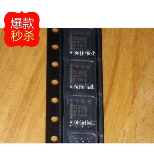 10PCS TLC555CDR TL555C SOP8 New original authentic real-time clock chip