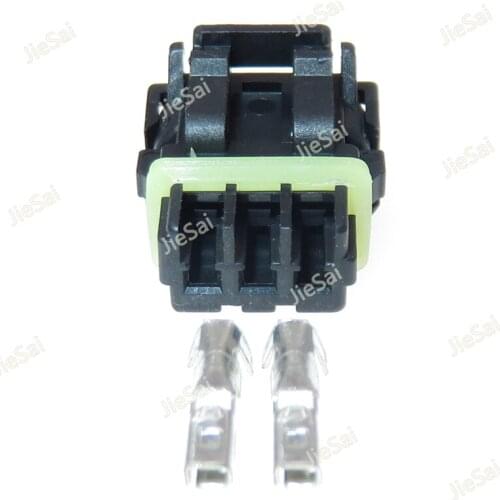 2 Pin Auto Cable Harness Unsealed Connector 52117-0241 Automobile Rearview Mirror Turn Signal Wiring Terminal Socket