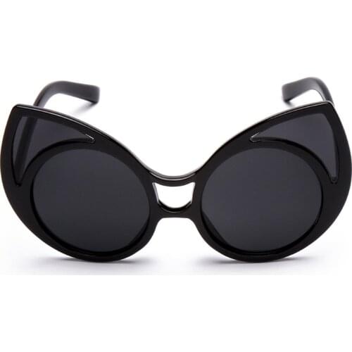 2016 Cat Eye Sunglasses summer style Points Women Vintage Shopping Oversized Glasses Oculos De Sol Faminino