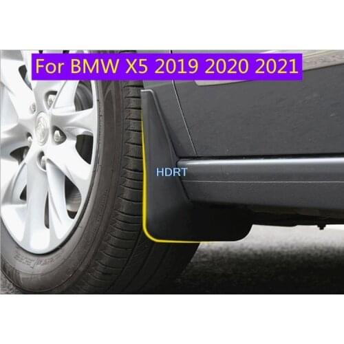 4 Pcs/Set For BMW X5 2019 2020 2021 M Sport Mud Flaps Splash Guard Cover models of Mudguard Fenders Splasher Auto ccessories