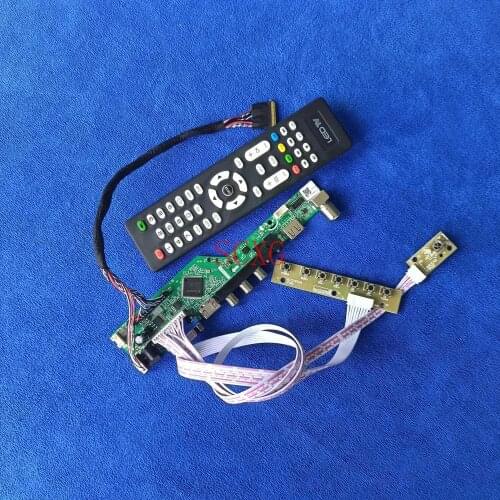 40 Pin LVDS LCD/LED HDMI-compatible USB AV VGA Signal analog DIY Kit 1600*900 Screen controller board Fit B173RW01/CLAA173UA01A