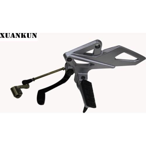 XUANKUN Motorcycle Accessories GP150LX150-56 Left Main Rest Foot Parts