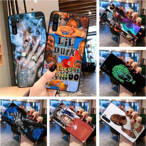 Lil Durk Rap Singer Phone Case for Huawei P20 P30 P40 lite E Pro Mate 40 30 20 Pro P Smart 2020 P10