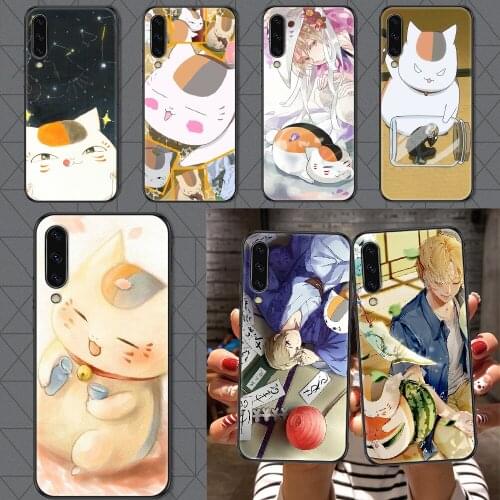 Anime Natsume yuujinchou Phone case For Samsung Galaxy A 3 5 7 8 10 20 21 30 40 50 51 70 71 E S 2016 2018 4G black tpu