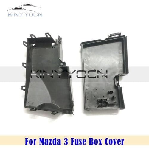 For Mazda 3 Classic Mazda3 Fuse Box Cover Engine Fuse Box Upper and Lower Shell